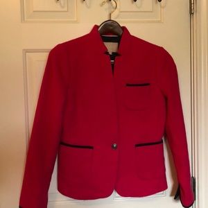 Pink and Navy Banana Republic women’s blazer sz 6